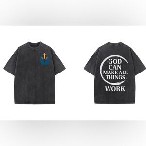 Godly Short Sleeve Graphic Tee - Black